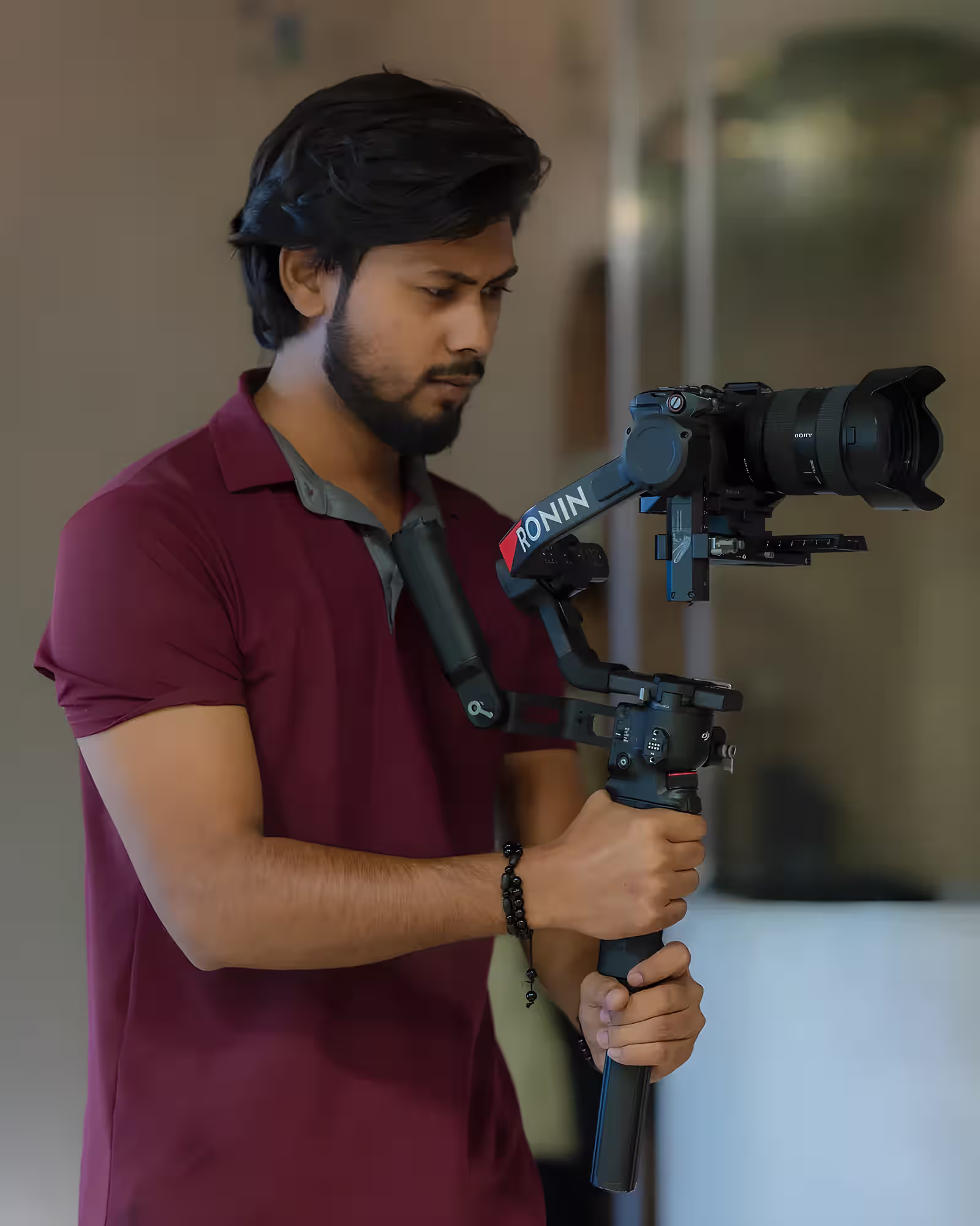 Portrait of Abu Zada, cinematographer